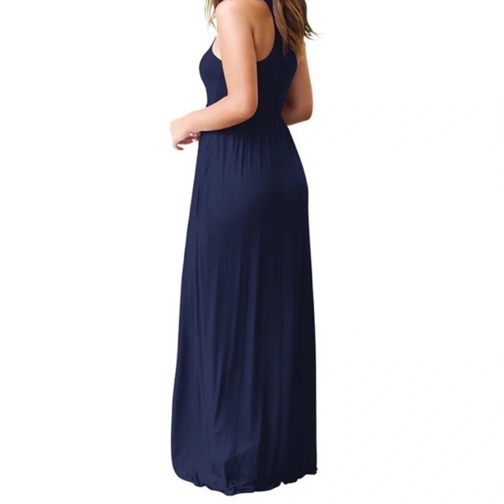 Hidden Pocket Maxi Dress - Picture 4 of 4